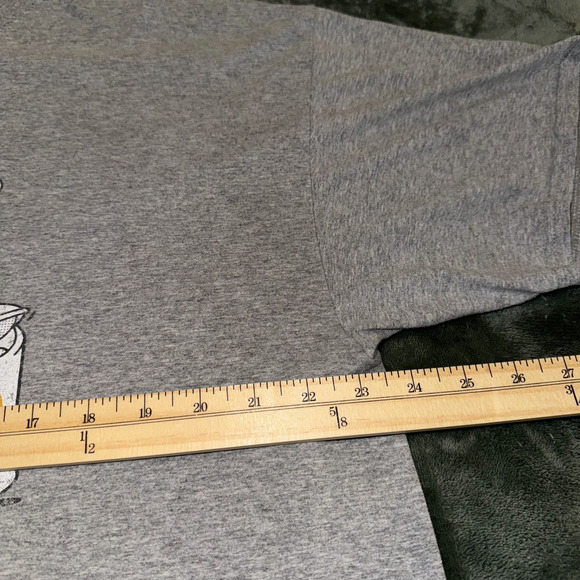 Vintage Fruit of The Loom Camp McDonald's Employee T-Shirt Mens XL Gray Graphic - Picture 6 of 6